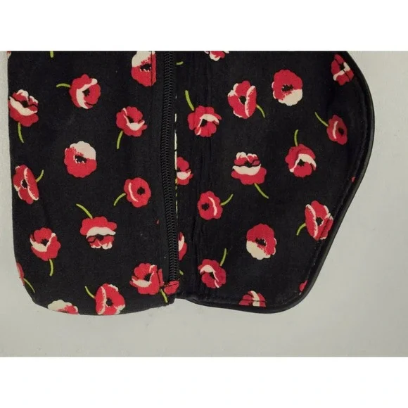 Vera Bradley "Poppy Fields" Flapper Wallet/Wristlet Retired Floral - Picture 5 of 6